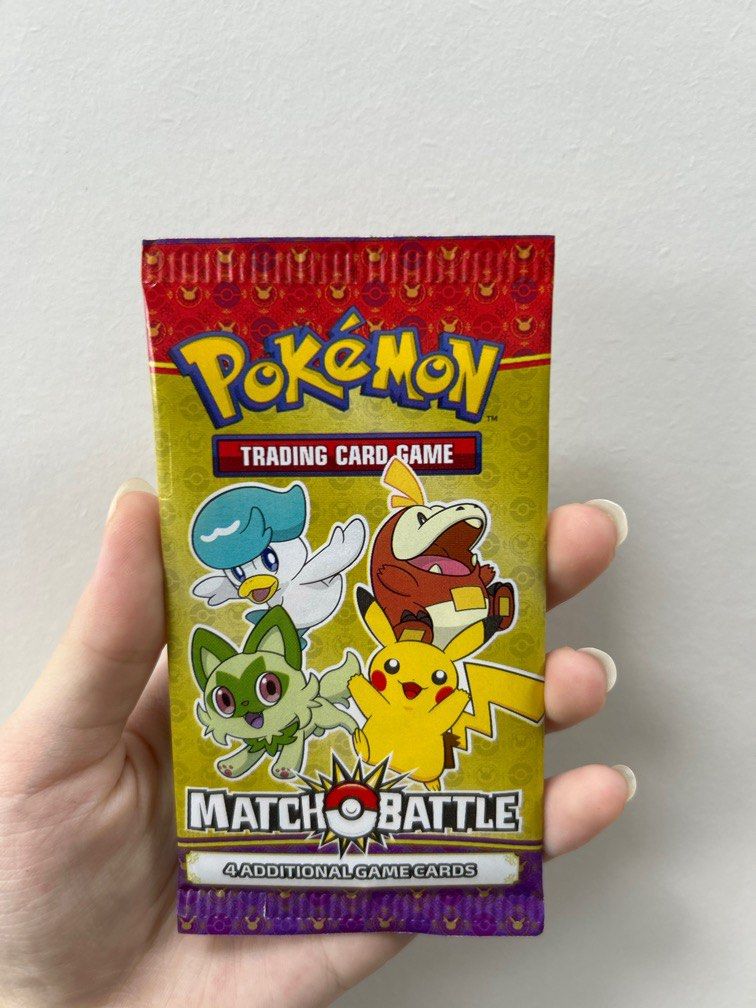 Mcdonald's happy meal pokémon match battle pack, Hobbies Toys