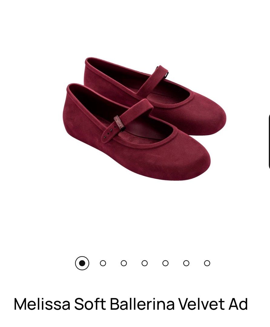 Melissa Womens Soft Ballerina Velvet Ad Ballet Flat Black Soft