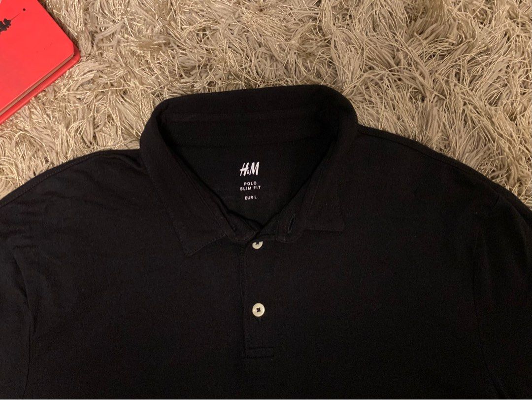 MEN s H M POLO SHIRT Men s Fashion Tops Sets Tshirts Polo Shirts on Carousell