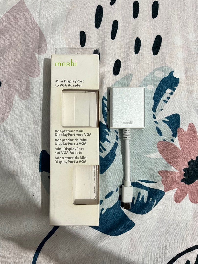 Mini DisplayPort to VGA Adapter (Category: Cables & Adaptors) located in Marikina City. Submitted by ellerona (Listing ID 1328160944, Image 1). Description: Used twice only.