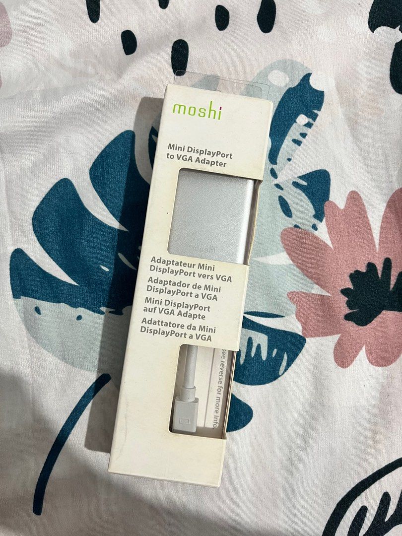 Mini DisplayPort to VGA Adapter (Category: Cables & Adaptors) located in Marikina City. Submitted by ellerona (Listing ID 1328160944, Image 2). Description: Used twice only.