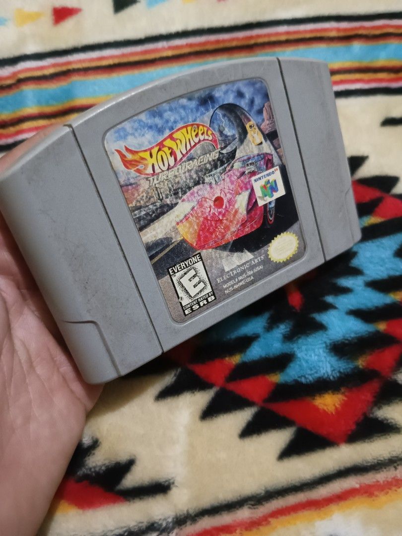 N64 hot wheels turbo racing US untested cart (Category: Nintendo) located in Quezon City. Submitted by markgolveo (Listing ID 1328204465, Image 2). Description: N64 hot wheels turbo racing US untested cart.