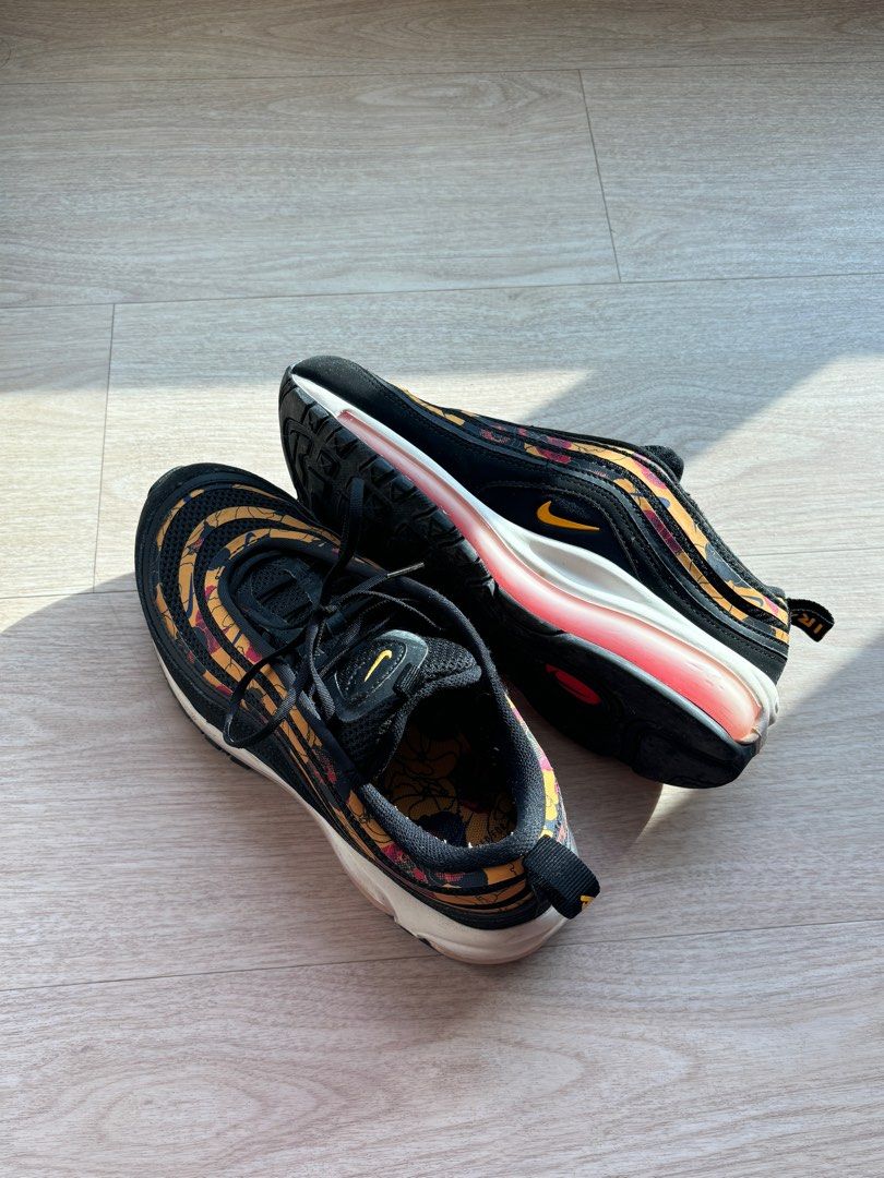 nike air max 97 black rose