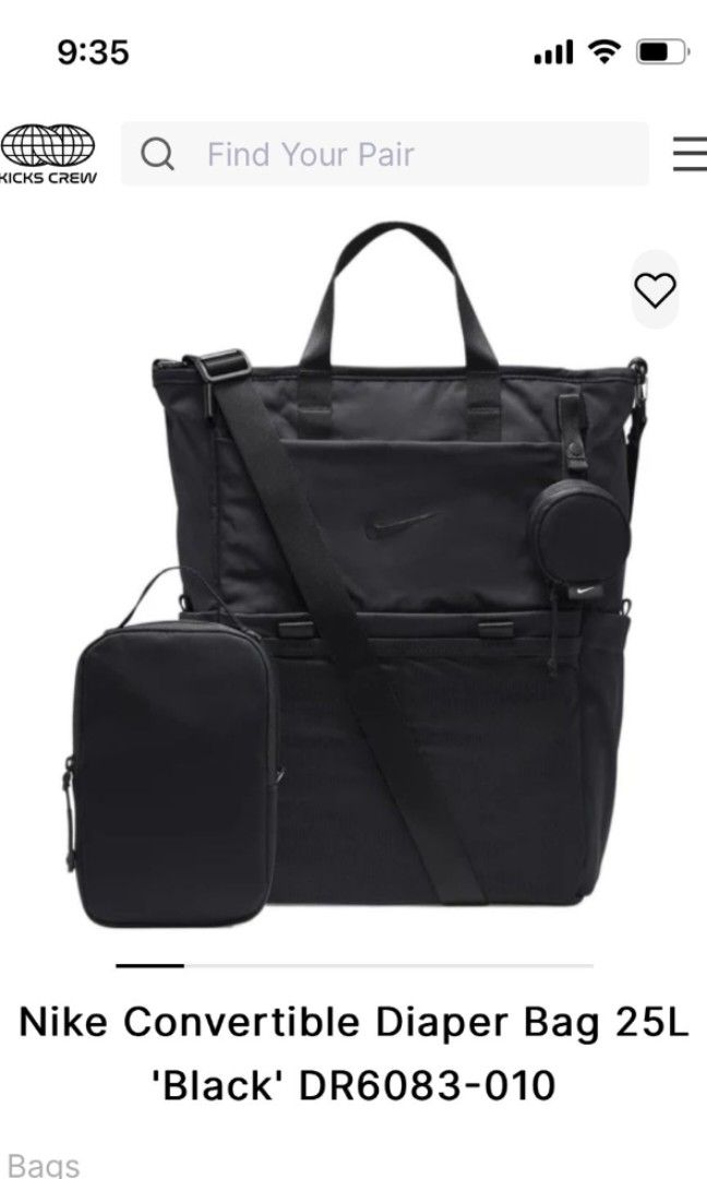 Nike diaper bag backpack deals