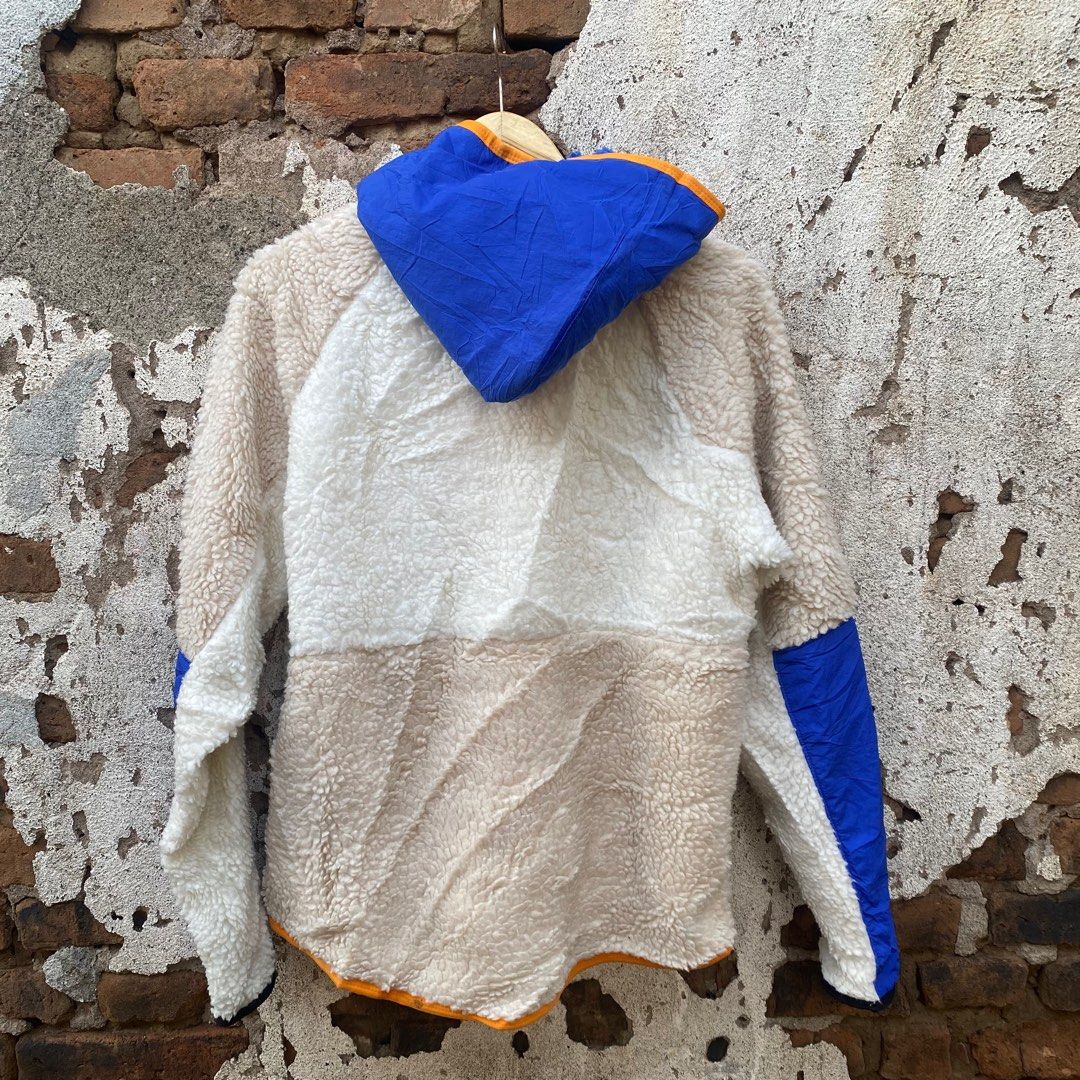 nike colorblock half zip hoodie