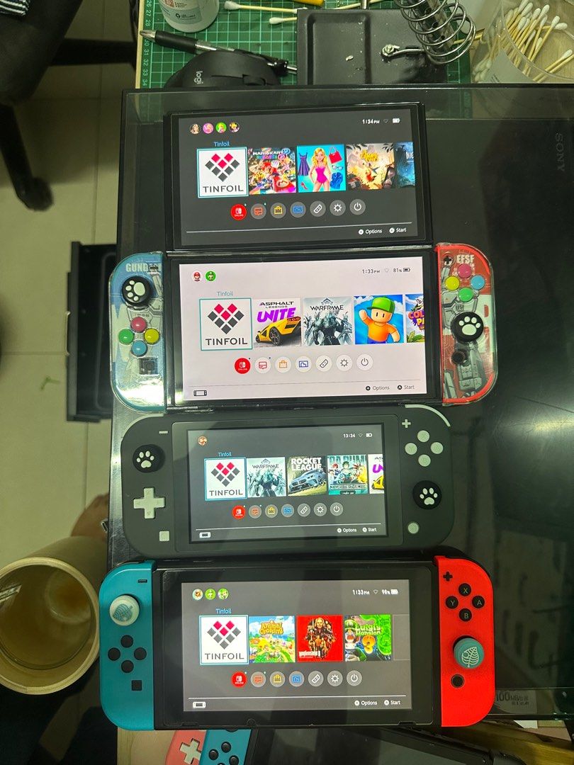 Nintendo switch jailbreak service, Video Gaming, Video Game Consoles, Nintendo on Carousell