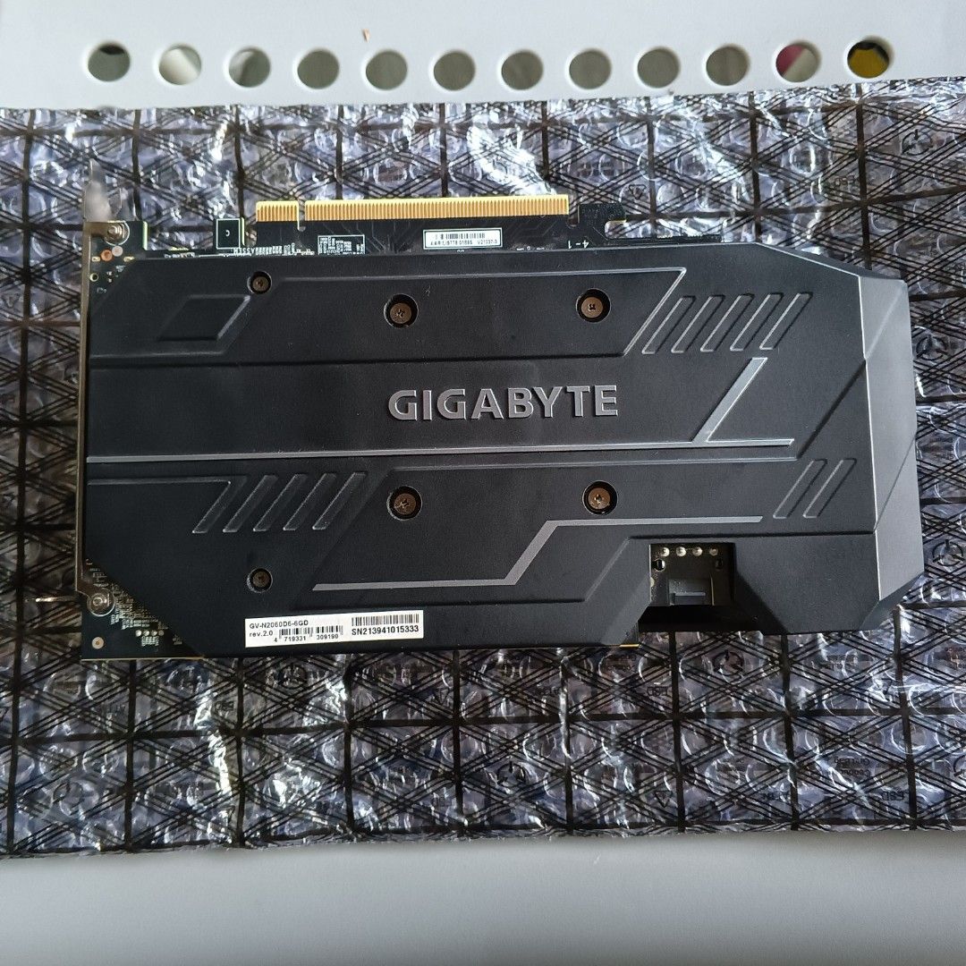 Nvidia Gigabyte RTX 2060 6GB GDDR6 Graphics Card, Computers & Tech