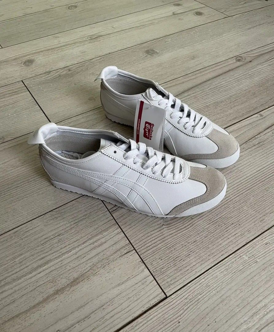Onitsuka Tiger Mexico 66 All White Men s Fashion Footwear Sneakers on Carousell
