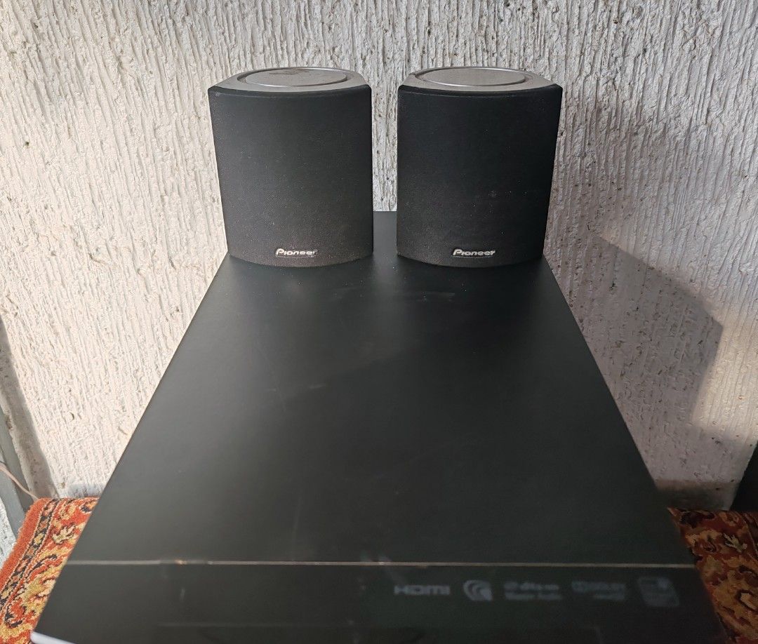 Original Pioneer SXSWR1 Active Subwoofer with 2 Pioneer Satelite