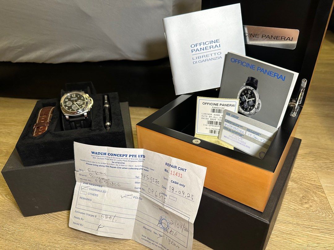 Panerai Luminor Chrono PAM 162 Limited Edition 906 1500