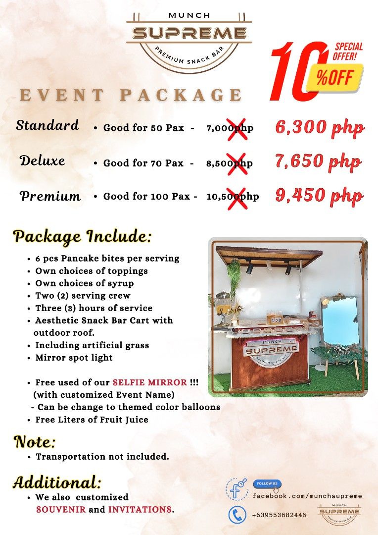 Party Cart BER MONTHS PROMO (Category: Announcements) located in Paranaque City. Submitted by joimhey (Listing ID 1328070770, Image 1). Description: Party Cart / Premium Snack Bar. Mas lalo sa mga kids party..
