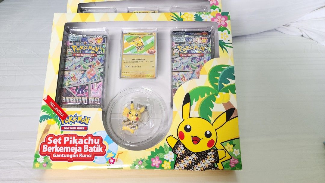 Pikachu's Indonesia journey exclusive tcg set, Toys & Collectibles
