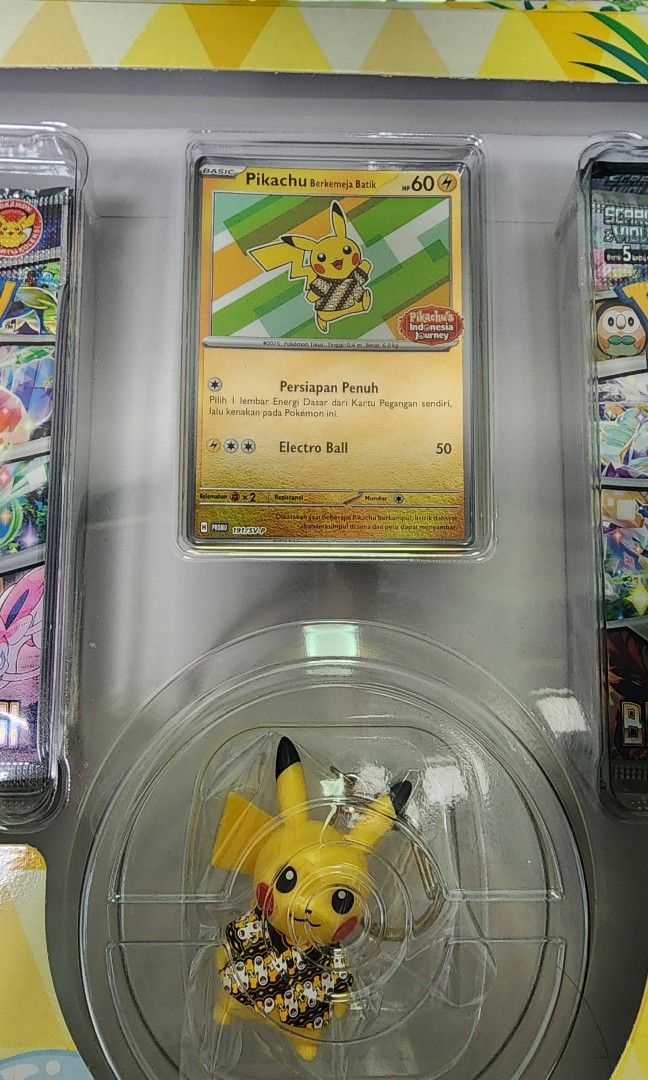 Pikachu's Indonesia journey exclusive tcg set, Toys & Collectibles
