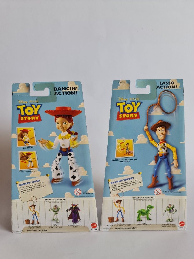 Pixar Toy Story Round 'Em Up Sheriff Woody & Dancin' Jessie (Sold as a