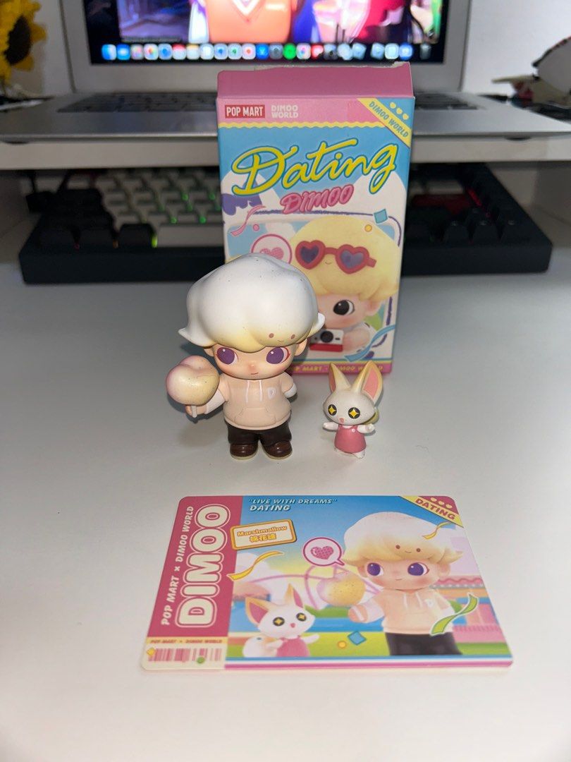 Popmart Dimoo, Hirono, Smiski (Category: Designer & Blind Box Toys) located in Manila. Submitted by potatomatical (Listing ID 1328239024, Image 1). Description: rfs: need funds for school ;( Popmart(dimoo): 400 each available: christmas dimoo sold-dimoo(marshmallow, koala, ghostcatcher), hirono&smiski note: -has box but not mint -has card dm for inquiries.