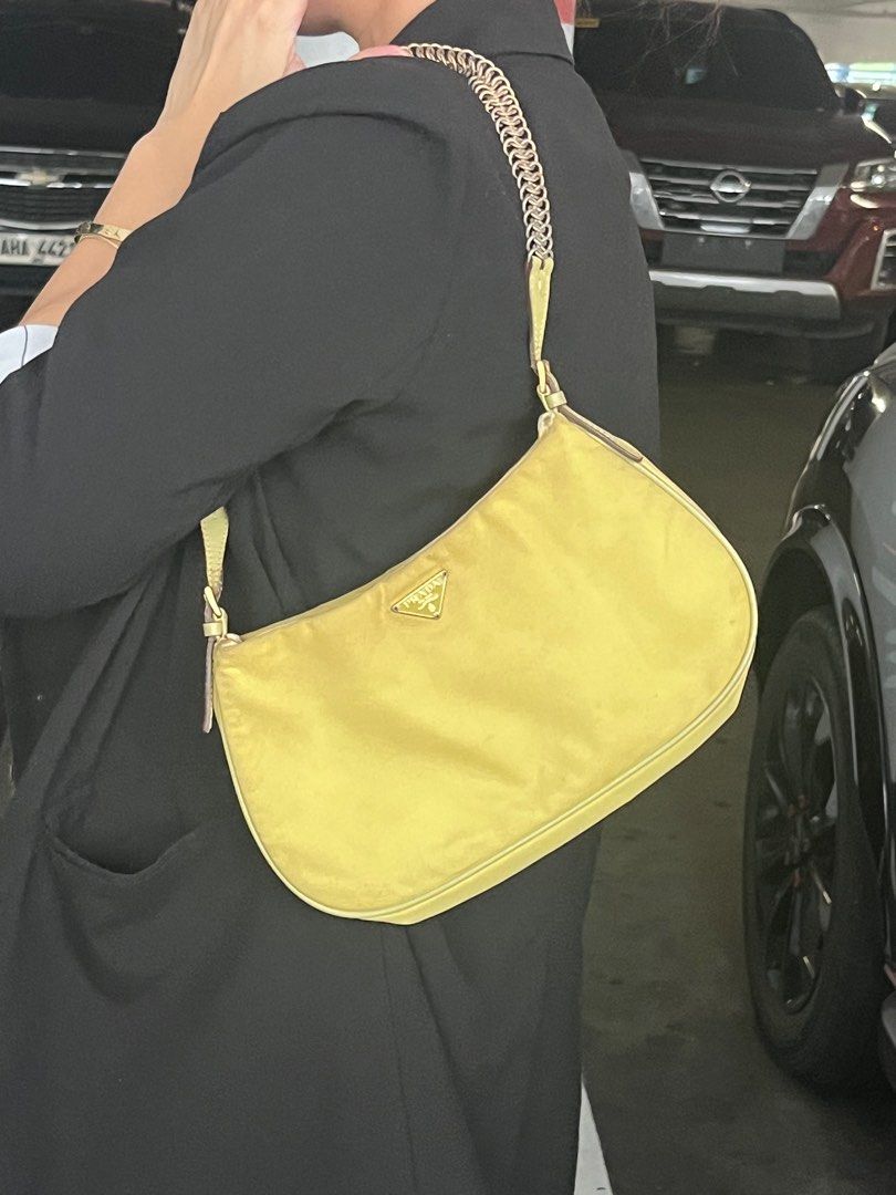 Prada kili kili bag (Category: Luxury Bags & Wallets) located in Manila. Submitted by dmaker_closet (Listing ID 1328182554, Image 2). Description: Prada kili kili bag Dirt, chain luma.