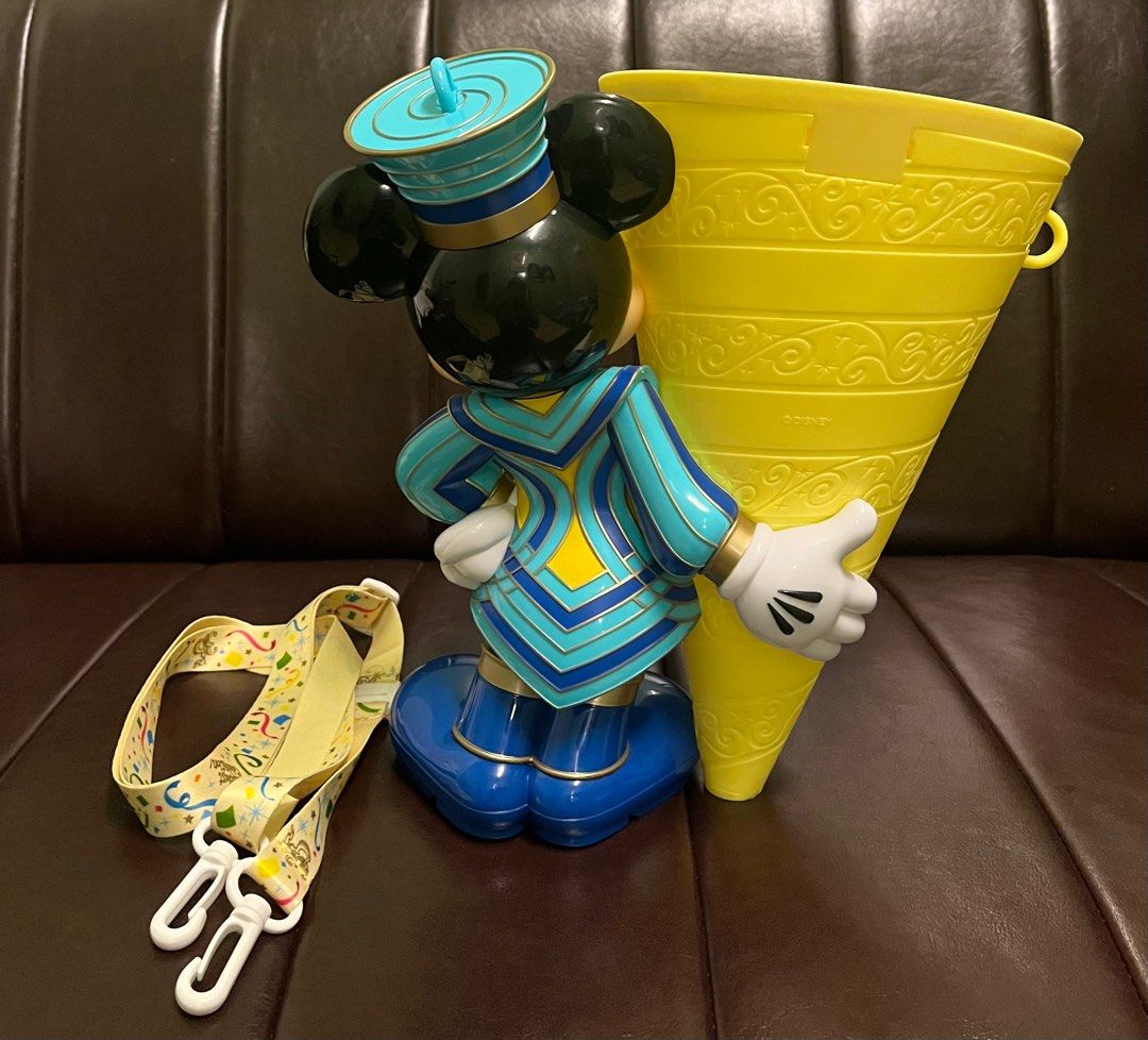 Rare Tokyo Disney Mickey Mouse 35th Anniversary Popcorn Bucket, Hobbies
