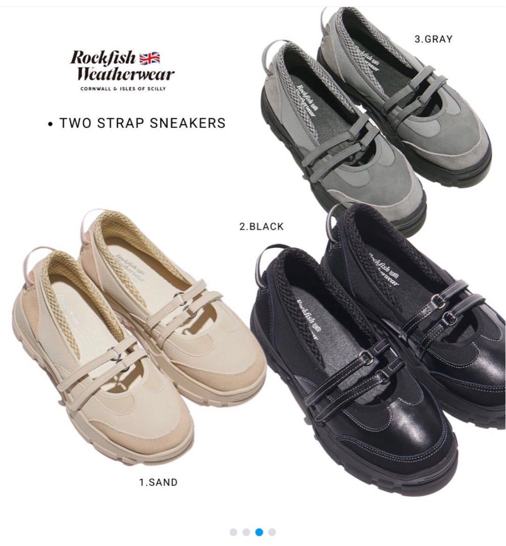 Rockfish Weatherwear] Zane Two Strap Sneakers – Arielle Store