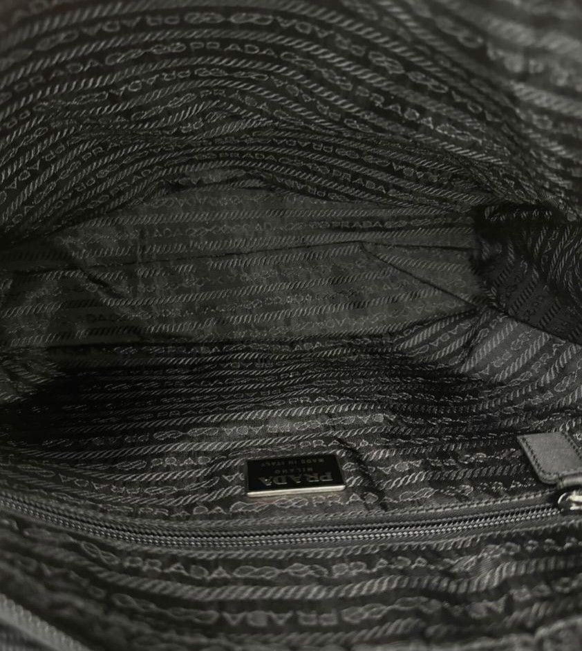 ❗️SALE PRADA❗️ (Category: Luxury Bags & Wallets) located in Quezon City. Submitted by megchrisanne (Listing ID 1328224512, Image 3). Description: Prada nylon Flaws No Lock,tiny hole,minimal signs of wear in handles, BUT Otherwise In excellent 9/10 condition for me With card & key Estimated Price $600-$800 First to pay Bdo/Gcash payment LBC/Lalamove Courier.