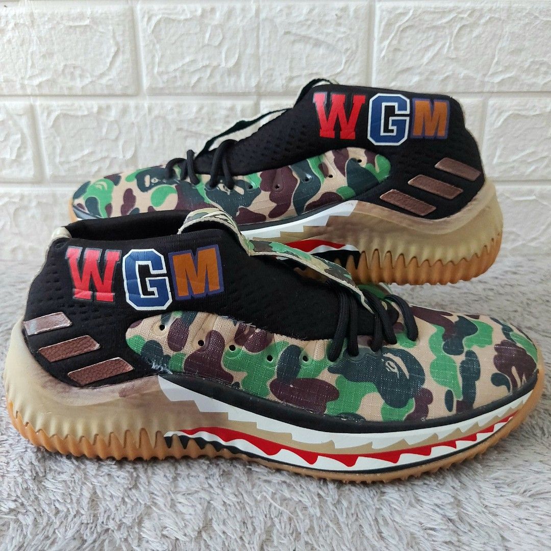 Adidas dame 4 x a bathing ape outlet