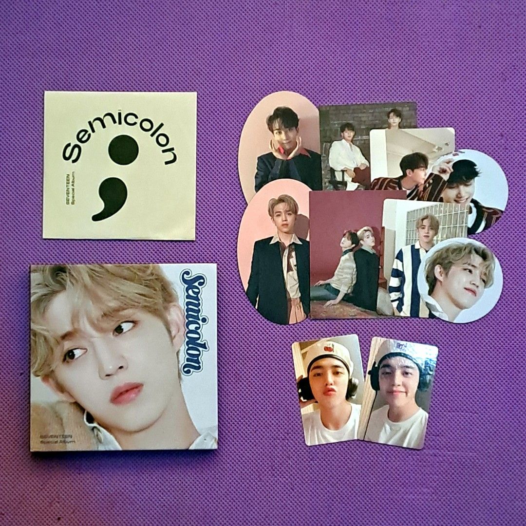 SEVENTEEN Semicolon デジパックコンプリートセット DISCOGRAPHY