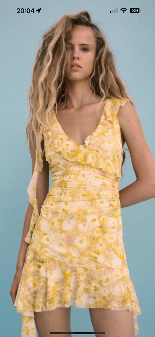 Short Tulle Dress with Print (Category: Dresses) located in Subic. Submitted by belaeilish (Listing ID 1328186280, Image 2). Description: Used once. Small on Tag but can fit to XS-S.