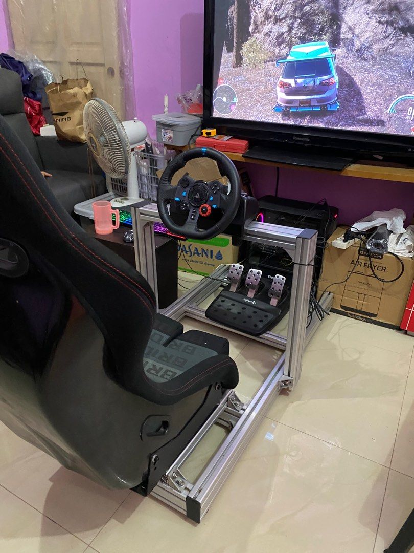 Sim Rig G29 Simulator Rig + G29, Video Gaming, Video Games, Others on Carousell