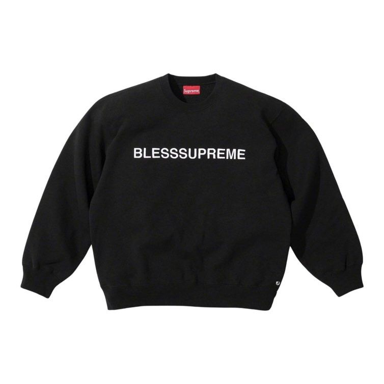 Supreme blessed crewneck sweatshirt fw 23 New York READY STOCK