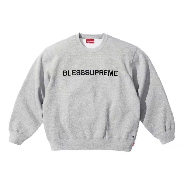 Supreme blessed crewneck sweatshirt fw 23 New York READY STOCK