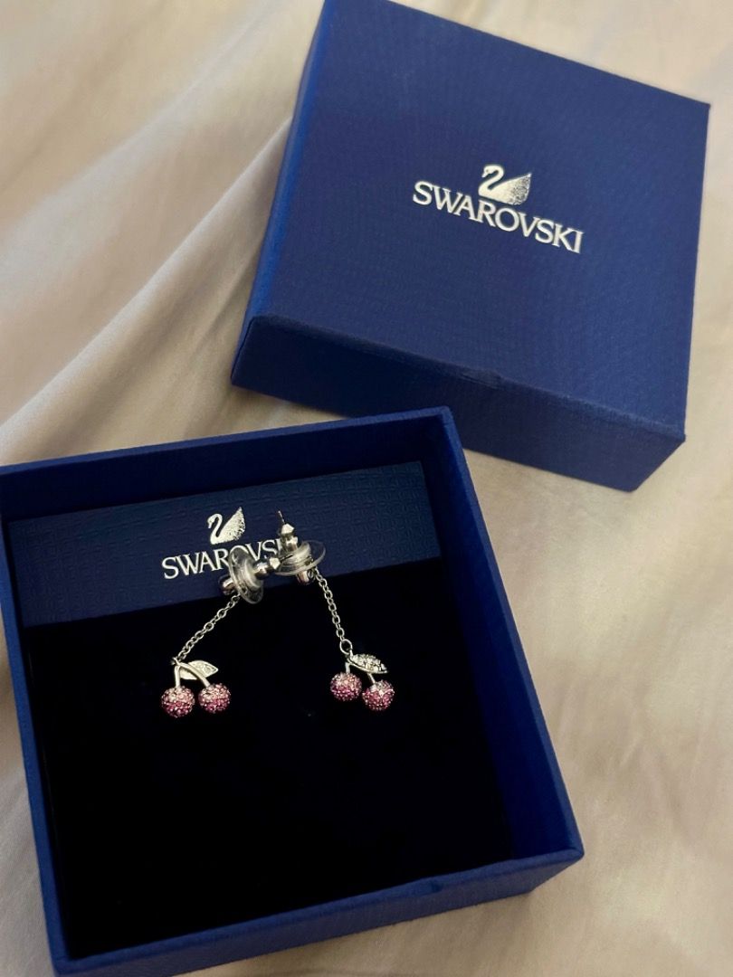 Swarovski Cherry Earrings