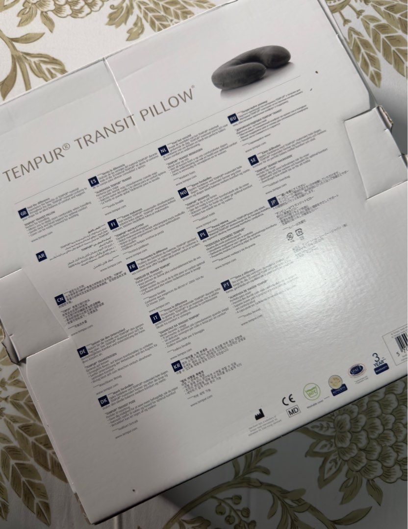Tempur Transit Pillow (Category: Bedding & Towels) located in San Juan City. Submitted by divch (Listing ID 1328123811, Image 3). Description: Selling my extra original Tempur Transit Pillow. Fixed price, bought for almost 7k. RFS: double item.