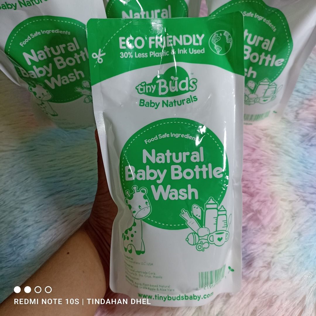 Tiny Buds Natural Baby Bottle Wash 500ml (Category: Other Baby Bathing & Changing Needs) located in Cainta. Submitted by tindahannidhel (Listing ID 1328128095, Image 1). Description: Tiny Buds Natural Baby Bottle Wash 500ml Brand New Stock available in multiple quantities. Loc: Cainta Rizal.