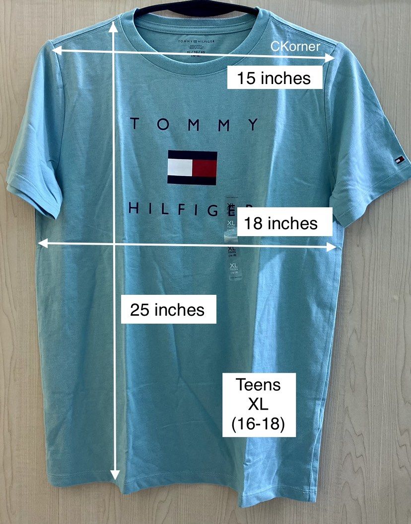 Tommy Hilfiger Tshirt (Category: Tshirts & Polo Shirts ) located in Lipa City. Submitted by _flor_ (Listing ID 1328249785, Image 2). Description: Tommy Hilfiger Teens Size T Shirt Onhand, ready to ship 100% Authentic from US Available sizes posted **Teens size 16-18 yrs old** Can be unisex Php 1,300 plus sf Location: Lipa City Courier: LbC **Item’s color may slightly vary due to lighting sources and/or your screen settings PM to order.
