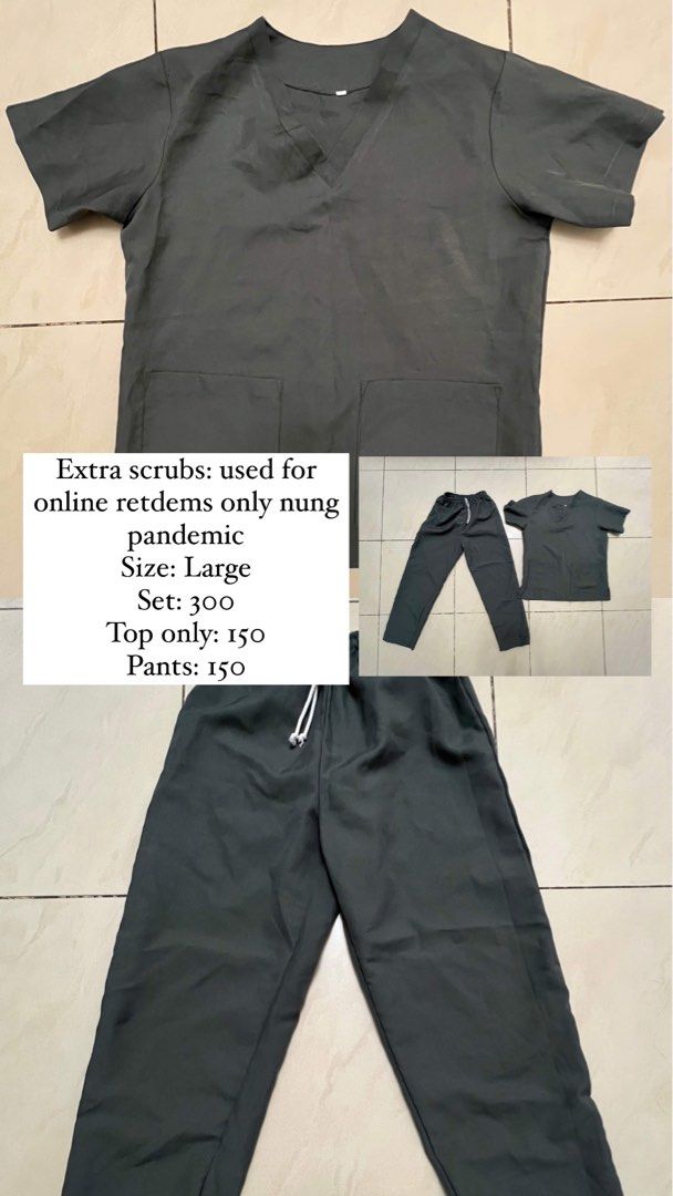Uniform / Scrub suit (Category: Others Tops) located in Pasig City. Submitted by cerealkiller23 (Listing ID 1328067554, Image 1). Description: St. Luke’s College of Nursing and Trinity University of Asia uniforms Prices are still negotiable :) .