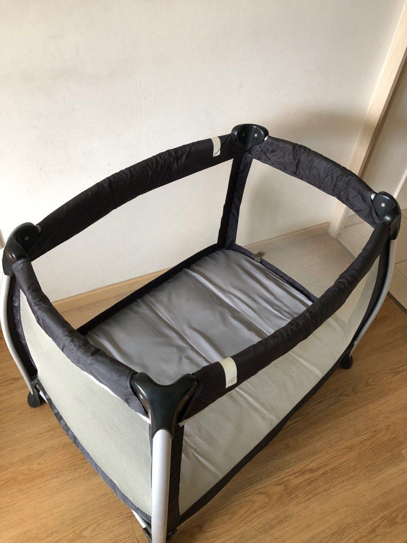 Used travel cot cheap