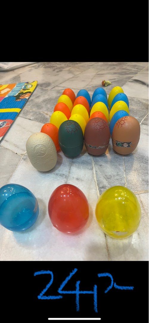 Variety Empty suprise egg shell, Hobbies & Toys, Stationery & Craft