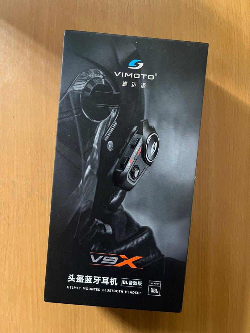 Vimoto V9X Bluetooth JBL Speaker Headset Motorcycle Rider (Waterproof