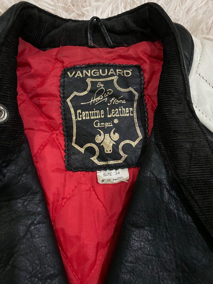 Campri leather jacket top