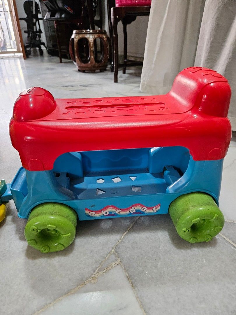 Vtech battery rosak push ride alphabet train battery cannot function