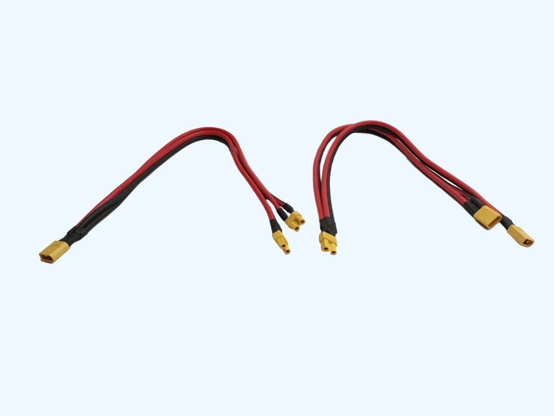 XT30 to XT30 Y SPLITTER PARALLEL WIRING BATTERY CONNECTOR CABLE, BEST ...