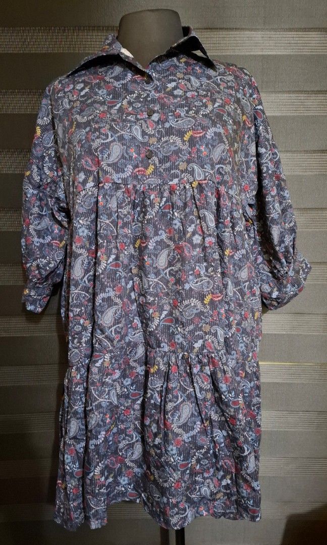 3/4 Sleeves Collared Dress (Category: Dresses) located in Antipolo. Submitted by swiftphoenix_21 (Listing ID 1323534510, Image 2). Description: Brand New Plus Size Dress.