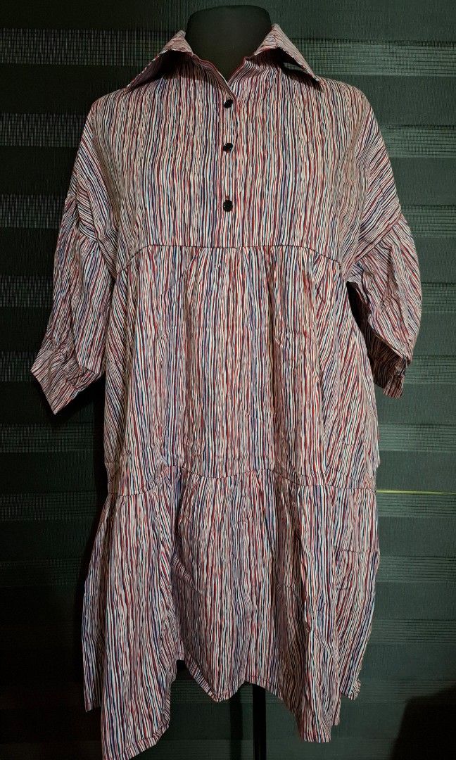 3/4 Sleeves Collared Dress (Category: Dresses) located in Antipolo. Submitted by swiftphoenix_21 (Listing ID 1323534510, Image 1). Description: Brand New Plus Size Dress.