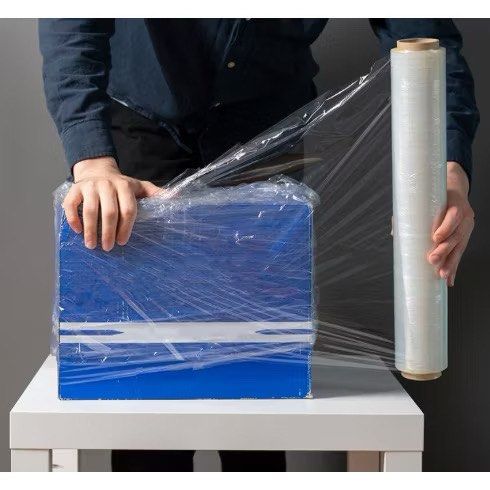 500mm Stretch Film Plastic Wrapping Clear Transparent, Furniture & Home ...