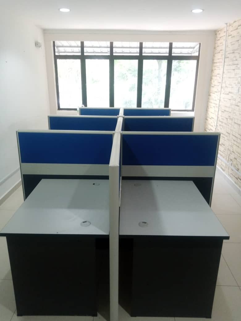 6 Seater Workstation Table Code:WT-15, Furniture & Home Living ...