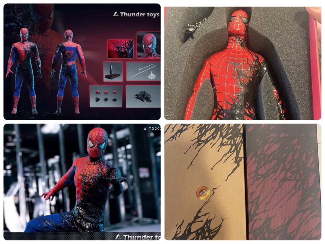 特價Thunder Toys 1/6 蜘蛛俠Spiderman 半共生體TD2025B Venom