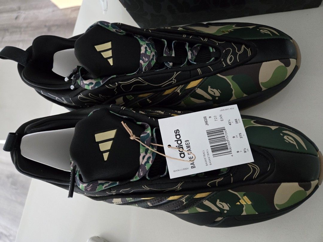 ADIDAS BAPE DAME *Limited drop*, Men's Fashion, Footwear, Casual