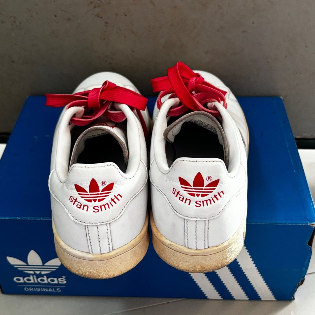 Adidas Stan Smith valentine s day Women s Fashion Footwear Sneakers on Carousell