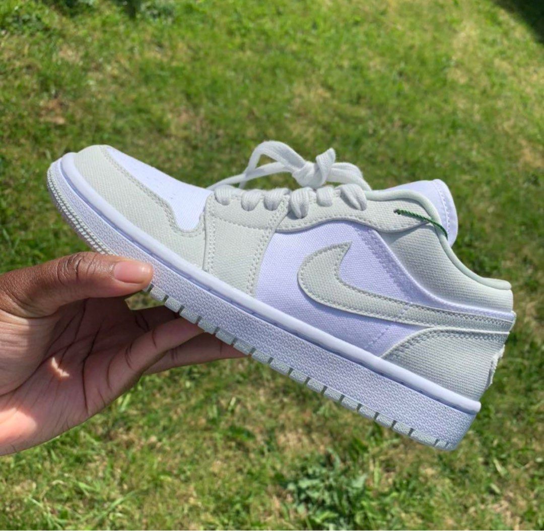 air jordan's 1 low spruce aura, Women's Fashion, Footwear, Sneakers on  Carousell