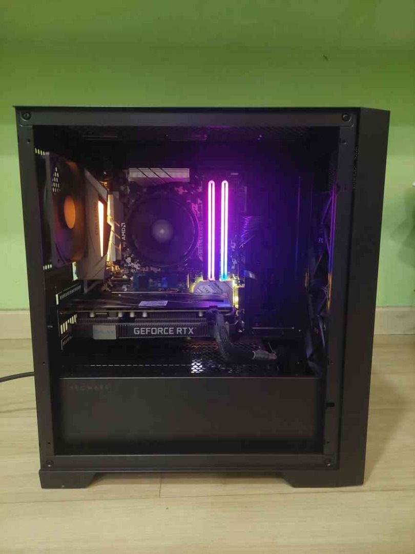 Ryzen 3600 RTX 2060 ARGB純黒ゲーミングPC Ryzen 3600 RTX 2060 ARGB純黒ゲーミングPC デスクトップPC