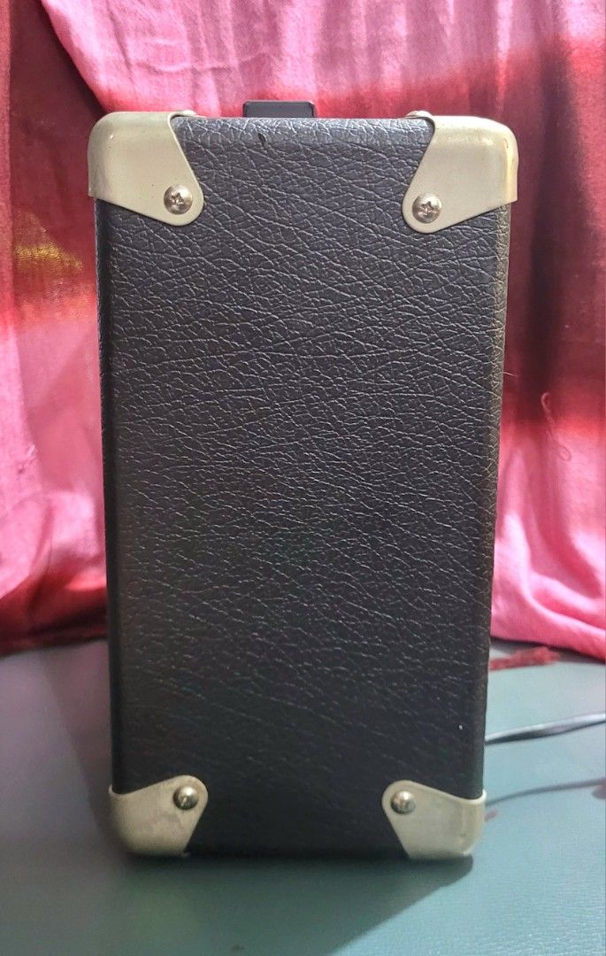ARIA AB-10 (Bass Guitar Amplifier) (Category: Soundbars, Speakers & Amplifiers) located in Marilao. Submitted by khilluwa (Listing ID 1323566722, Image 3). Description: ARIA AB-10 (Bass Guitar Amplifier) 2,100Php Specs: ⚠️⚠️100 VAC⚠️⚠️ 10 watts Features Volume Control Treble Control Bass Control Phone Jack Input Phone Output (head Phone) Power switch with red indicator light Japan Surplus.